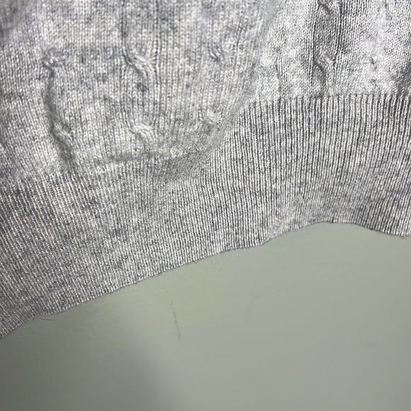 I Levrieri Men’s Cashmere Silk Cable Knit Sweater - Picture 5 of 6